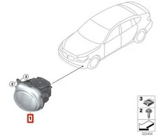 Bmw Selektinis Priekiniu Zibintu Apsvietimas F07 F10 F11 63117494842