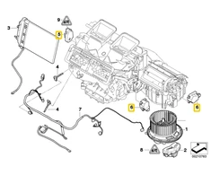 BMW Stellantrieb E81 E87 E90 F20 F30 Originalus 64119321034