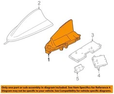 Bmw Stogų Antena 6 G32 Gt X1 F48 X3 G01 Originalus 65208794263