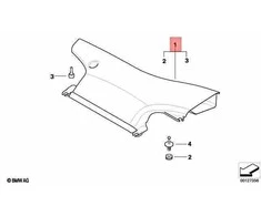 Bmw E46 M3 Csl Siurbimo Gaubtas Originalus 13717834085