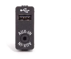 BMW USB/AUX-IN lizdas F20 F21 F30 F31 F32 F33 F34 F36 F45 F46 F48 MINI R56 Originalus 84109229246