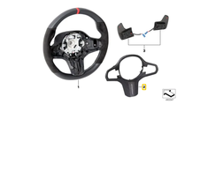 BMW Vairo Padas Odų Dermos/Karbonas 5 G30 F90 M5 G31 Originalus 32302459670