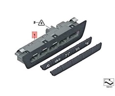 BMW Valdymo Elementas Driver Assist Sistemos F10 F11 F07 Originalus 61319279306