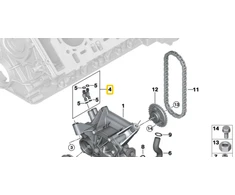 Bmw Valdymo Linija G30 G11 G12 G14 G15 Originalus 11418612062