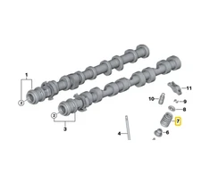 BMW Valve spring Originalus 11347572451 5' F07 GT (09/2008 — 06/2012) 5' F10 (01/2009 — 06/2013) 5' F11 (09/2010 — 06/2013) 5' G30 (10/2015 — 12/2019) 5' F90 M5 (01/2016 — 12/2019) 6' F12 (11/2009 — 06/2012) 6' F13 (03/2010 — 06/2012) 7' F01 (06/2007 — 06/2012) 7' F01 LCI (07/201