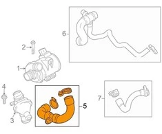 Bmw Vandenio Šlaunis X1 E84 X3 F25 Originalus 11538645479