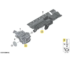 Bmw Variklio Alynas Sraigto Velenas Originalus 11117853941