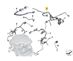 Bmw Variklio Pavarų Modulis 2 F23 3 F30 F31 F34 GT F32 F33 F36 Originalus 12537634059