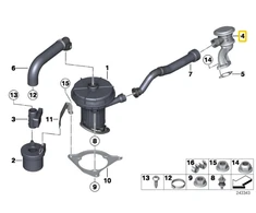 Bmw Variklio Valvos 3 E90 5 E60 X1 E84 Originalus 11727577709