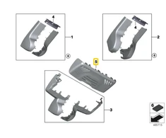 Bmw Veidrodis Dangos Kapos Gamyklis X3 X4 51166847274