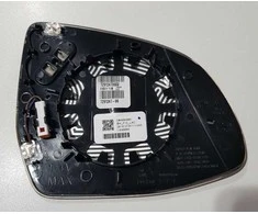 BMW Veidrodis Stiklinis Šildomas Plačiavėjis Kairysis X3 X5 X6 Originalus 51167291247
