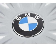 BMW Whell sidabrinis stebulės dangtelis V-Spoke Style 620 1 PCS 36136868053 Originalus