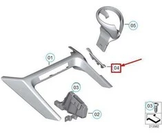 Bmw X1 E84 09 15 Taurės Laikiklio Dėklas Originalus 51169255209