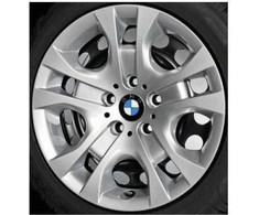 BMW X1 E84 17 colių plieninė ratlankio dangtelio centrinė dalis originali 36106783332