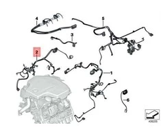 BMW X1 E84 Z4 E89 Variklio Valdymo Modulis 2 Originalus 12518654975