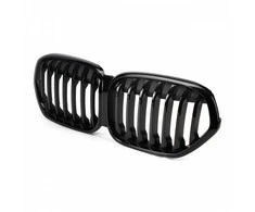 BMW X1 oro įsiurbimo angos priekinės Shadowline F48 LCI Kidney Juodas 51138080619 originalios