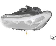 BMW X2 F39 Dešinės Pusės Priešgaisrinis Žibintas Su LED 63117489230