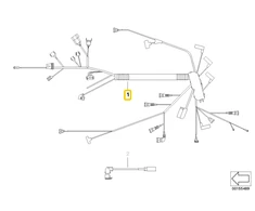 Bmw X3 E83 Lci 2007 2008 2009 Variklio Valdymo Laidynas Originalus 12513452217