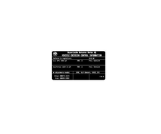 Bmw X3 F25 28iX SAV JAV Išmetimo Etiketas Originalus 71227612762