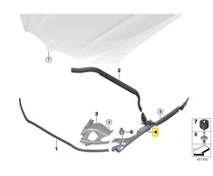 BMW X3 M F97 Dešinės Pusės Panelės Antžeminis Originalus 51768075324