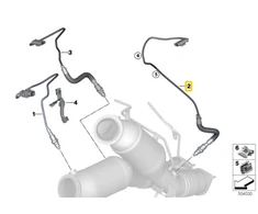 BMW X3 M F97 X4 M F98 Lambda Monitorius Sensor Originalus 11788058648