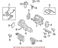 BMW X3 X5 X6 Evaporator Temperatūros Jutiklis Originalus 64119116269