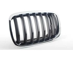 BMW X5 E70 M X6 E71 Priekinis Radiatoriaus Inksto Grotelės Kairė ORIGINALI 51137305589