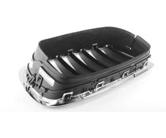 BMW X5 E70 M X6 E71 Priekinis Radiatoriaus Inksto Grotelės Kairė ORIGINALI 51137305589