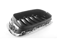 BMW X5 E70 M X6 E71 Priekinis Radiatoriaus Inksto Grotelės Kairė ORIGINALI 51137305589