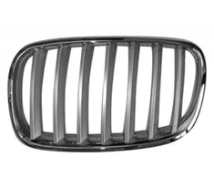 BMW X5 E70 Priekinis Radiatoriaus Inksto Titano Grotelės Kairė Originali 51137185223