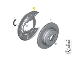 Bmw X5 E70 X6 E71 Apsaugos Plokštė Originalus 34216857982