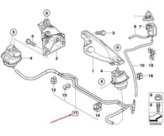 Bmw X5 E70 X6 E71 Originalus 22116776413