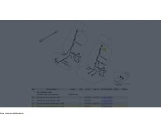 BMW X5 E70 X6 E71 Sėdymo Vieta Kabelių Rinkinys Originalus 61129221959