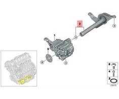 Bmw X5 E70 X6 E71 Siurblio Vamzdis Originalus 11417530085