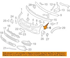 BMW X5 F15 Dešinės Oro Šachto Dėžė Originalus 51118056306