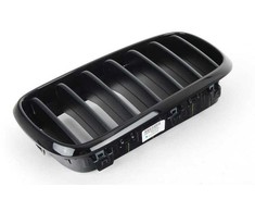 BMW X5 F15 X6 F16 Priekinis M Performance Juodas Inksto Grotelės Kairysis Originalus