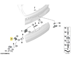 Bmw X5 G05 51249880874 Originalus