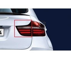 BMW X6 E71 E72 08-14 Juodosios linijos LED LCI Galinis DEŠINIS Vidinis Šviesos Žibintas Originalus