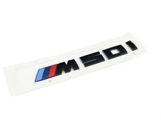 BMW X6 G06 blizgus juodas bagažinės ženkliukas M50i originalus 51142472842