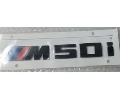BMW X6 G06 blizgus juodas bagažinės ženkliukas M50i originalus 51142472842