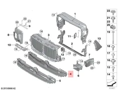 BMW X7 G07 11/2017-06/2022 Orignalus 51745A29C41