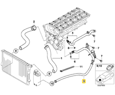 BMW Z3 E36 1996 2000 Originalus 11531716643