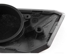 BMW E36 dešiniųjų durų garsiakalbio dangtelis Originalus 51418397540