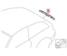 BMW Z3 Z3 2.8 M3.2 Coupe Rankena Bagažinės dangtis Originalus 51228400128