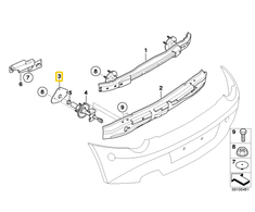 Bmw Z4 E85 E86 Stūmoklio Atrininės Originalus 51127110649