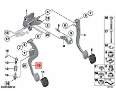 Bmw Z4 E89 2008 2016 Variklio Pedalas Originalus 35006785893