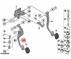 Bmw Z4 E89 2008 2016 Variklio Pedalas Originalus 35006785893