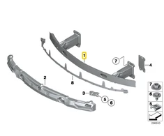 BMW Z4 E89 Priekinis Stabdžių Nešėjas 51117192154