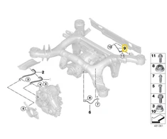 BMW Žemės Strėlė G20 G30 G31 G32 G11 G12 G14 G15 G16 X5 X6 X7 Originalus 33346870078