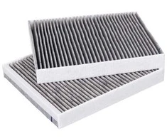 BMW žiedadulkių filtro įdėklas 64116809933 Originalus